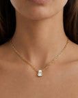 DYRBERG/KERN SERAFINE SG CRYSTAL WHITE PEARL NECKLACE