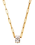 DYRBERG/KERN SERAFINE SG CRYSTAL WHITE PEARL NECKLACE