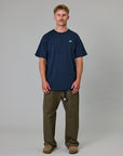 JUST ANOTHER FISHERMAN STAMP SEA TEE NAVY