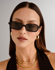 LE SPECS PILFERER SUNGLASSES - BLACK