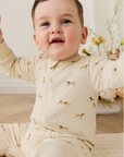 JAMIE KAY ORGANIC COTTON REESE ZIP ONEPIECE