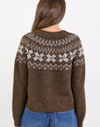 AMONG THE BRAVE SHETLAND FAIRISLE CARDIGAN