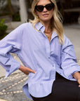 STORIES BE TOLD SIGNATURE OXFORD OVERSIZED SHIRT