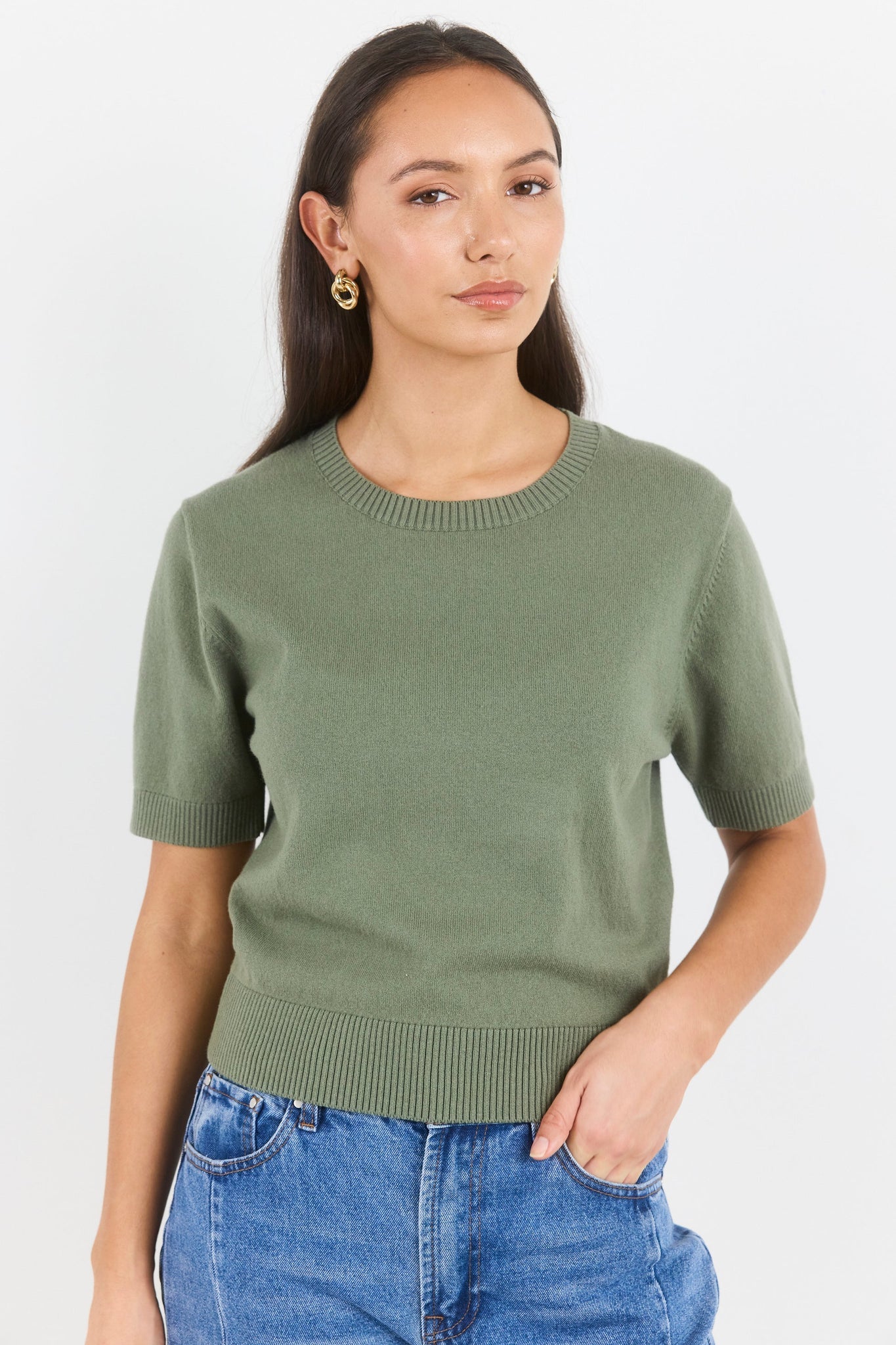 IVY + JACK TOPIC CASHMERE KNIT TOP
