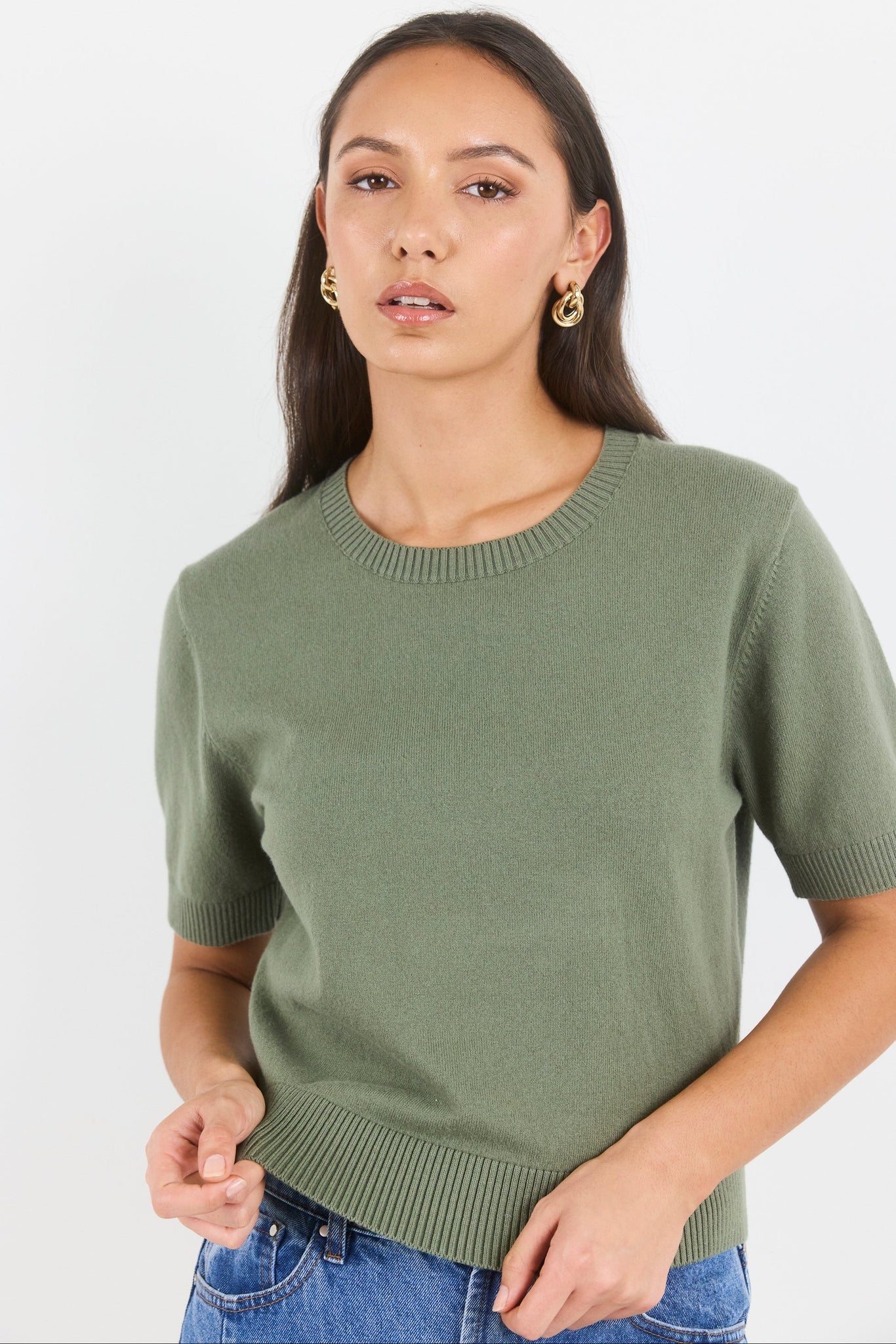IVY + JACK TOPIC CASHMERE KNIT TOP
