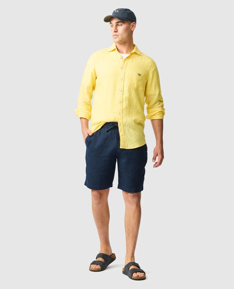 RODD &amp; GUNN LINEN 9" RESORT SHORT