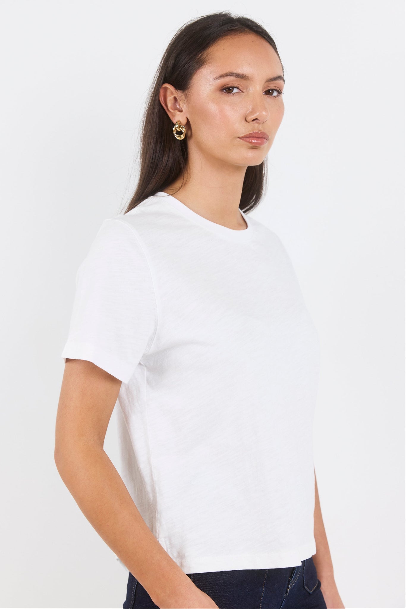 RE:UNION ULTIMATE SLUB CREW NECK TEE