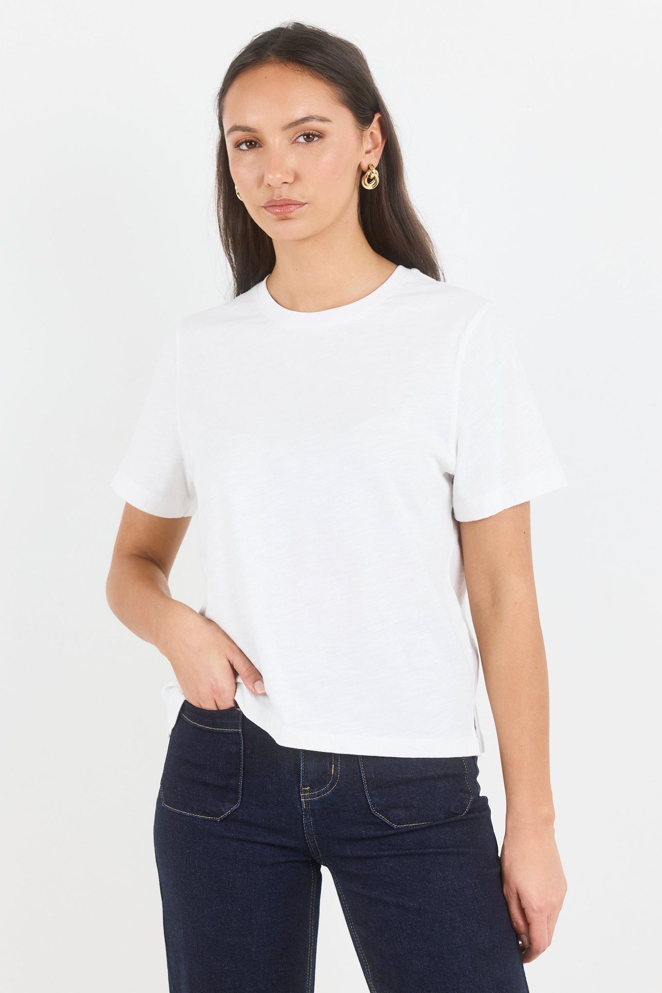 RE:UNION ULTIMATE SLUB CREW NECK TEE