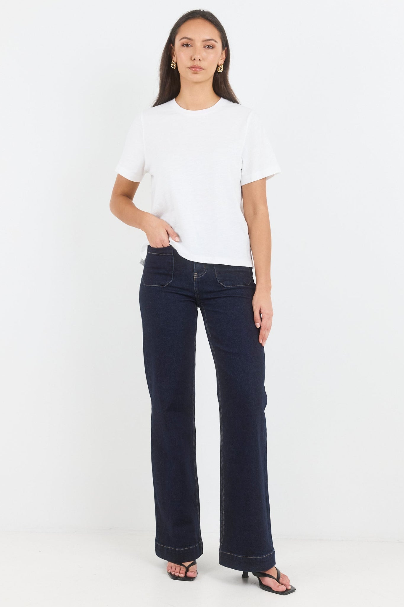 RE:UNION ULTIMATE SLUB CREW NECK TEE