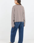 STORIES BE TOLD UNITE LS CONTRAST BINDING TEE