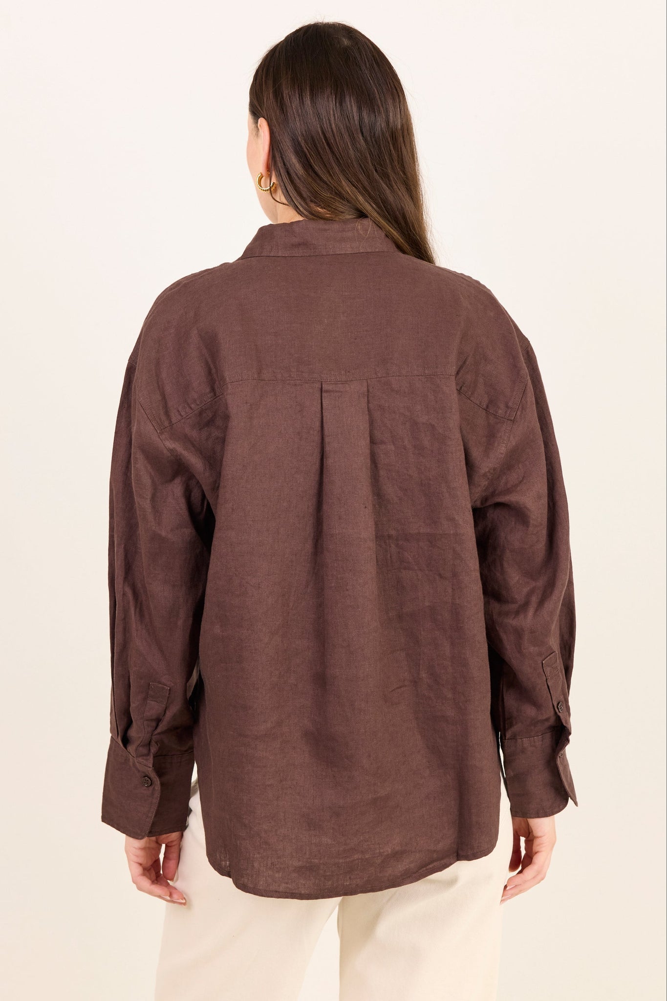RE:UNION UPLIFTED LINEN OVERSIZED SHIRT