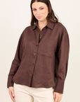 RE:UNION UPLIFTED LINEN OVERSIZED SHIRT