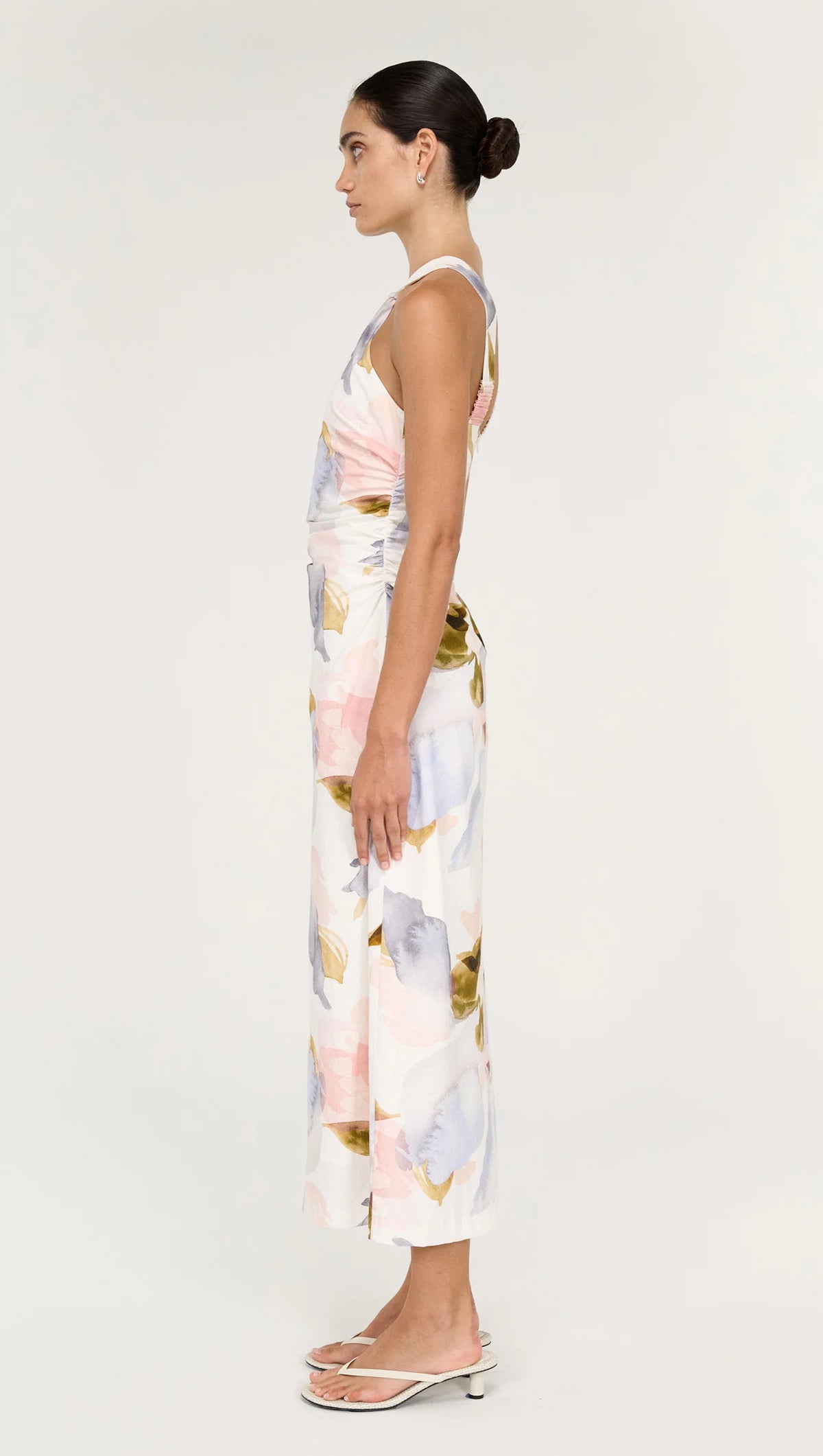 STAPLE THE LABEL VALEA MIDI DRESS