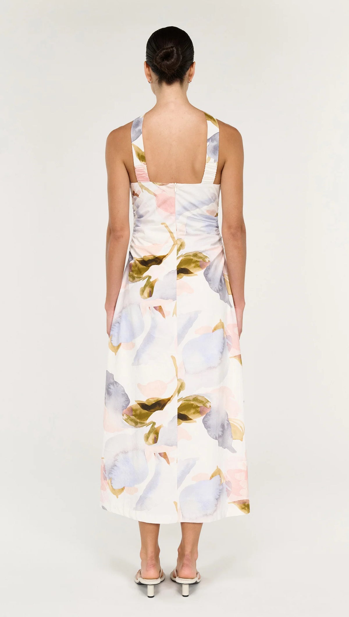STAPLE THE LABEL VALEA MIDI DRESS