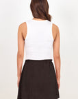 RE:UNION SLOOP LINEN WRAP SKIRT