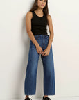 AMONG THE BRAVE VARISTY BARREL JEAN