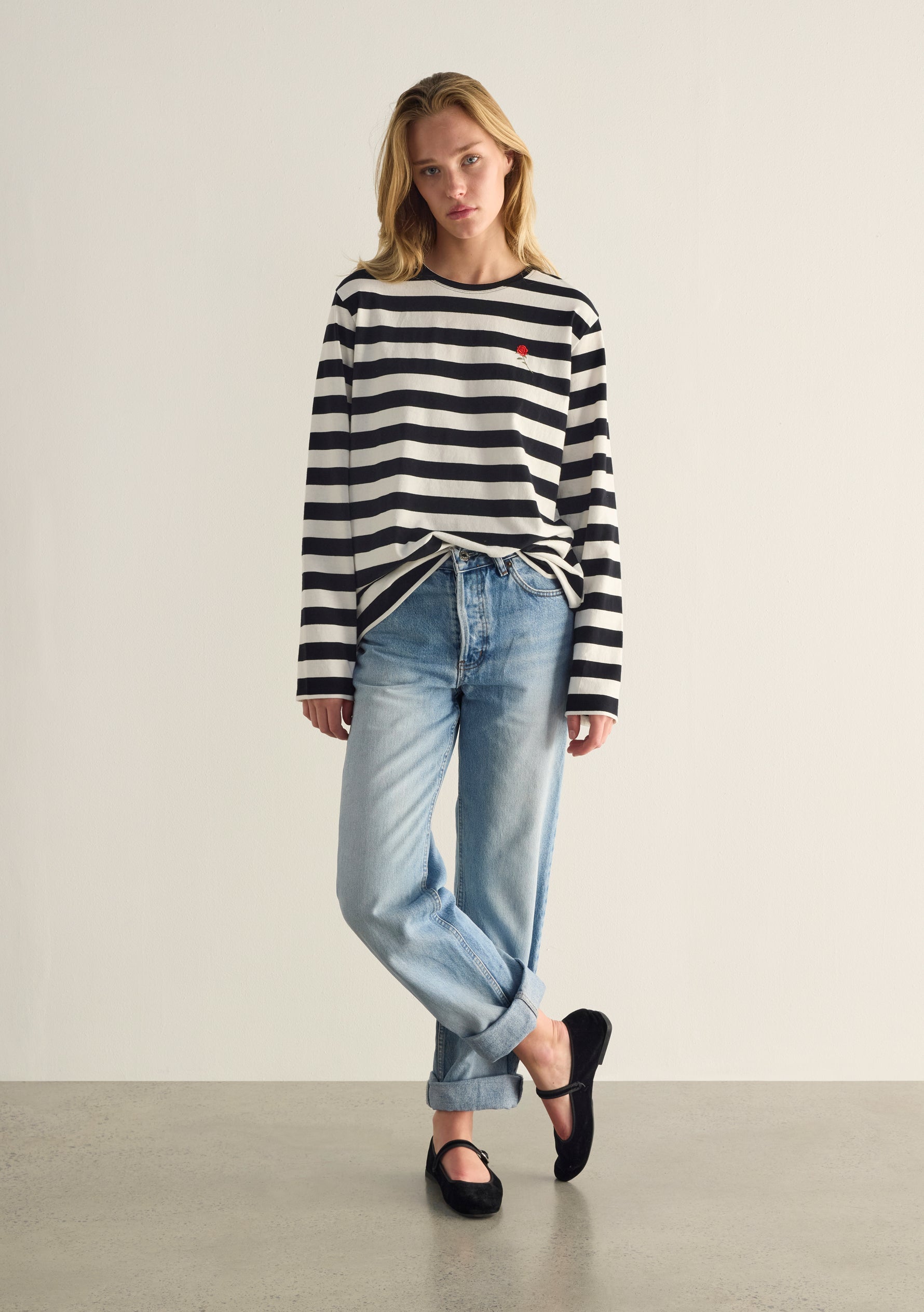 AUGUSTE ALDEN LONG SLEEVE TEE