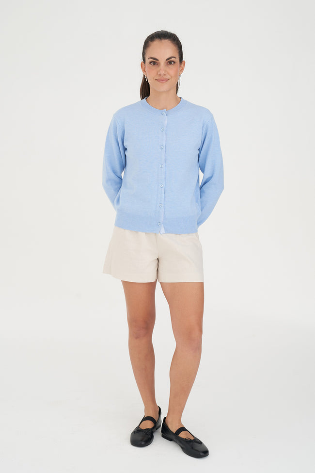 HUFFER CLASSIC BUTTON UP CARDIGAN