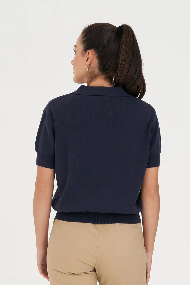 HUFFER CLASSIC SS KNIT POLO