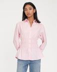 HUFFER ADA SHIRT PETAL STRIPE