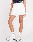 HUFFER BIRDIE PLEATED GOLF SKORT