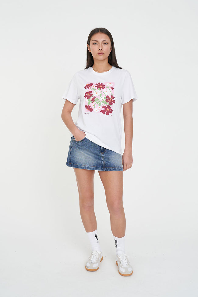 HUFFER CLASSIC TEE 170/FLOWER MARKET