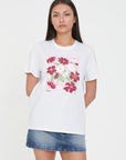 HUFFER CLASSIC TEE 170/FLOWER MARKET