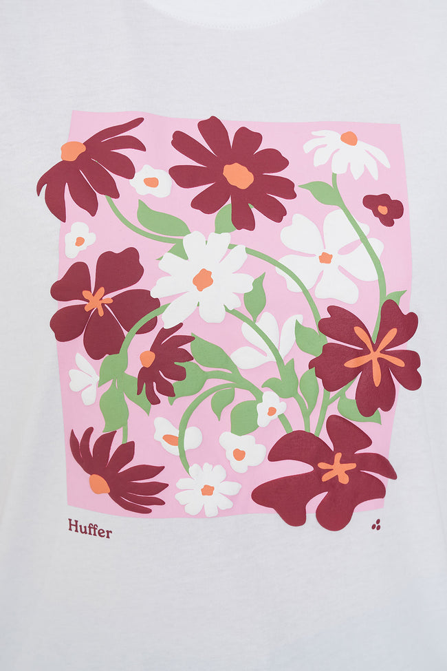 HUFFER CLASSIC TEE 170/FLOWER MARKET