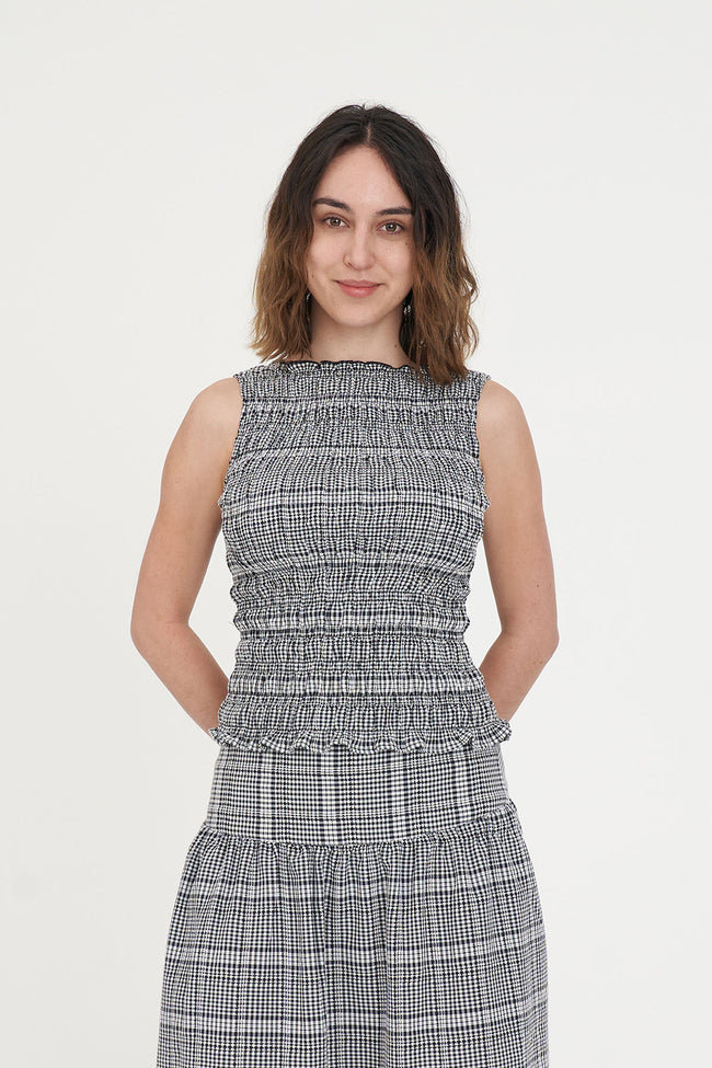 HUFFER GIGI SHIIRRED TOP