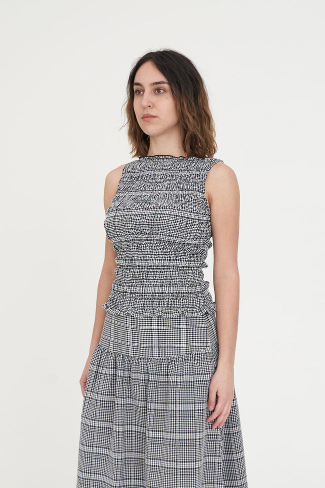 HUFFER GIGI SHIIRRED TOP