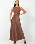 BLAK WALK WITH ME DRESS