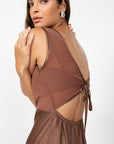 BLAK WALK WITH ME DRESS