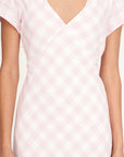 HUFFER CELINE TIE BACK MIDI DRESS