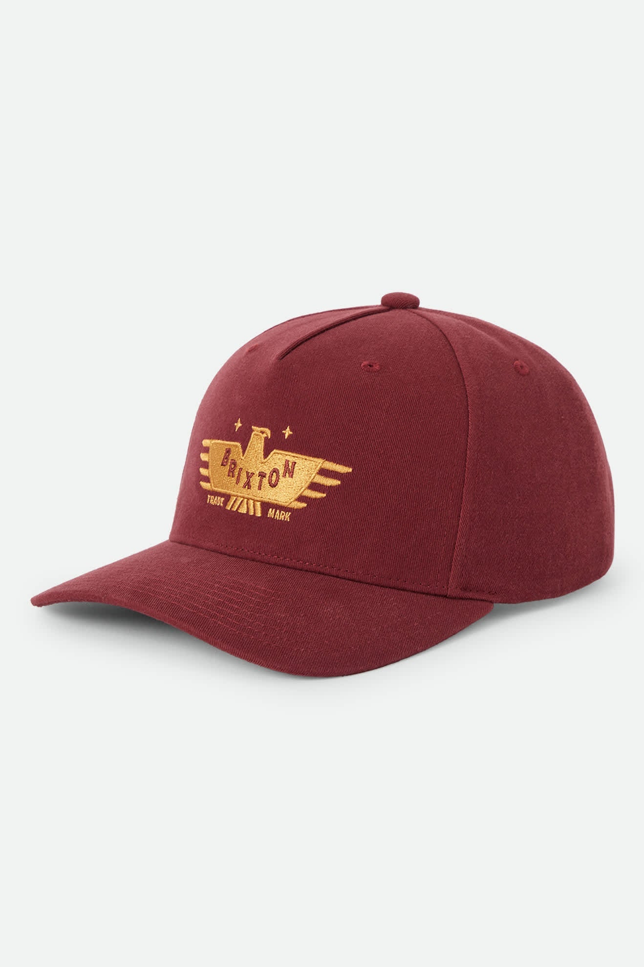 BRIXTON EWING SNAPBACK - BRICK