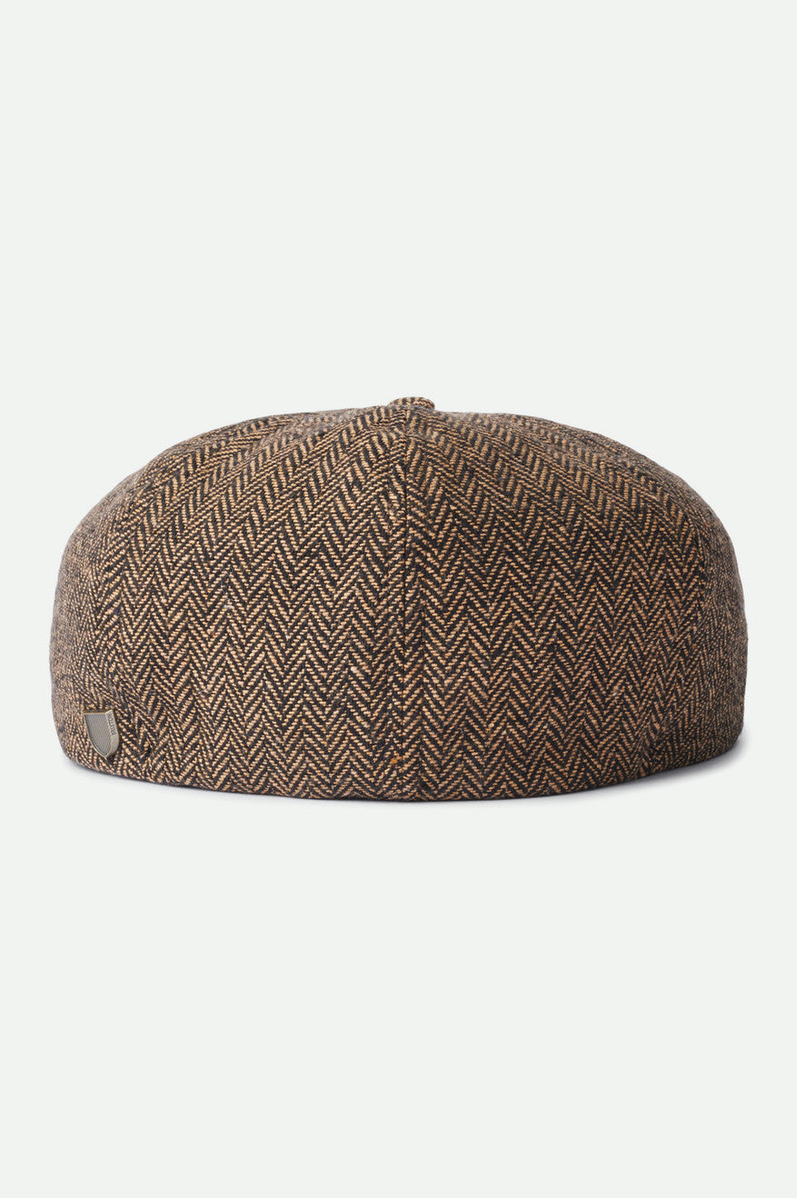 BRIXTON BROOD SNAP CAP - BROWN/KHAKI