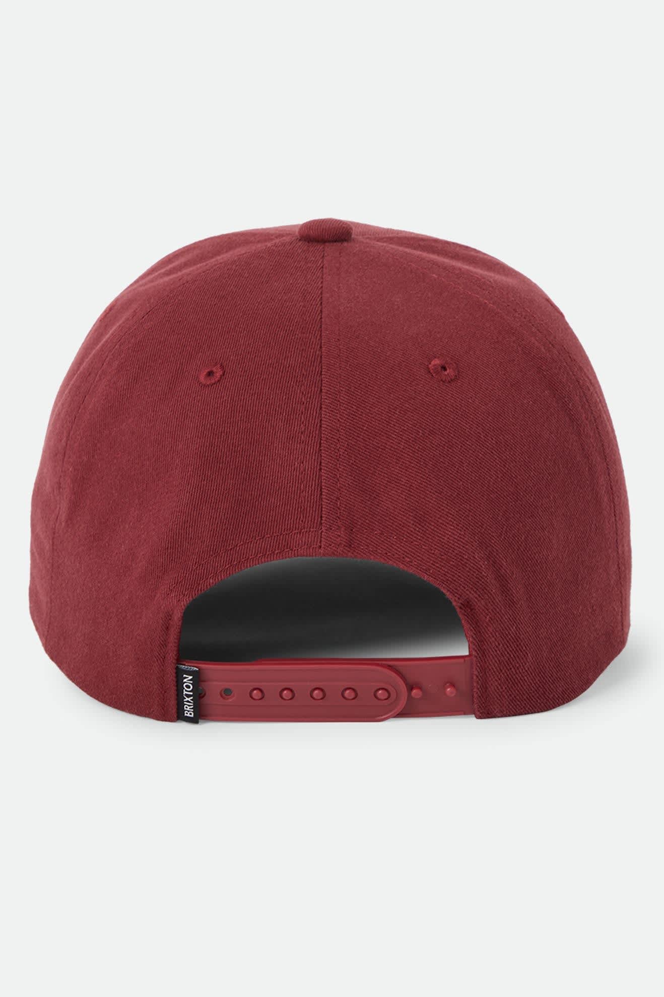 BRIXTON EWING SNAPBACK - BRICK