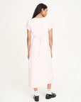 HUFFER CELINE TIE BACK MIDI DRESS