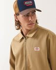 TRADEMARK LW GARAGE ZIP JACKET - KHAKI