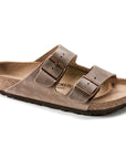 BIRKENSTOCK ARIZONA OILED LEATHER- REGULAR- TOBACCO BROWN