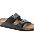 BIRKENSTOCK ARIZONA SMOOTH LEATHER - NARROW - BLACK