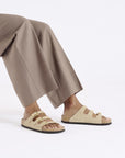 BIRKENSTOCK FLORIDA NUBUCK - REGULAR - SANDCASTLE