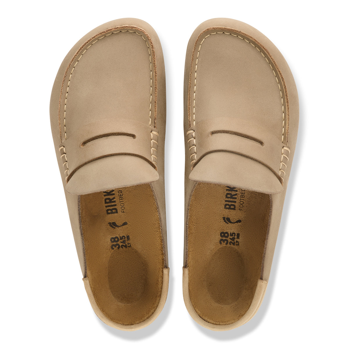 BIRKENSTOCK NAPLES WRAPPED OILED LEATHER - REGULAR - TOBACCO BROWN