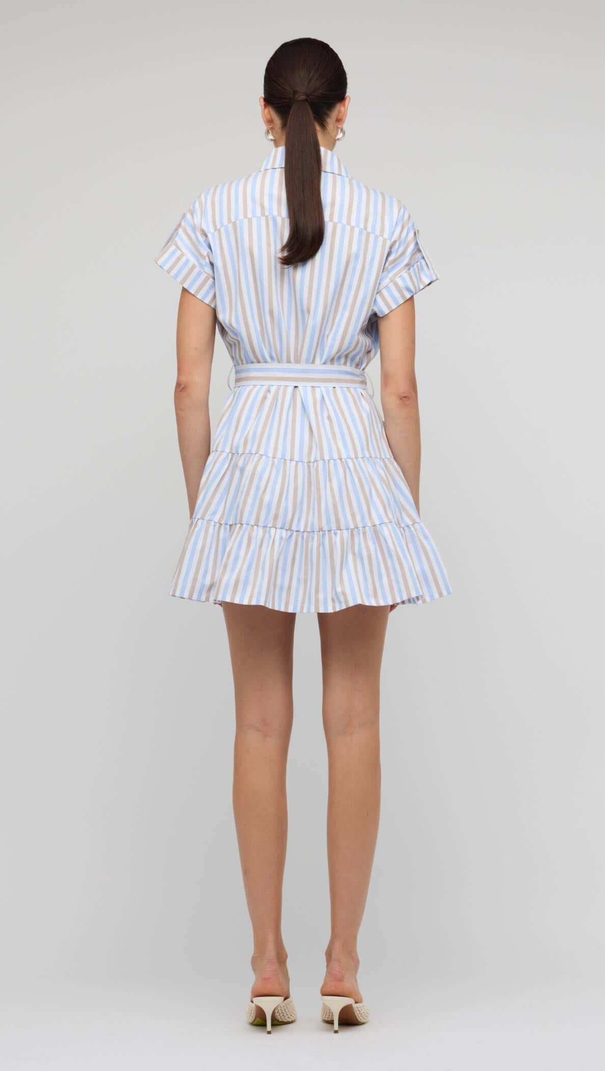 STAPLE THE LABEL MARCELLA MINI SHIRTDRESS