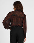 STORM CHOCOLATE PAISLEY SHIRT