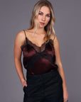 STORM CONTRAST LACE CAMI