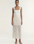 STAPLE THE LABEL ETOILE LAYERED MIDI SKIRT