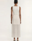 STAPLE THE LABEL ETOILE LAYERED MIDI SKIRT