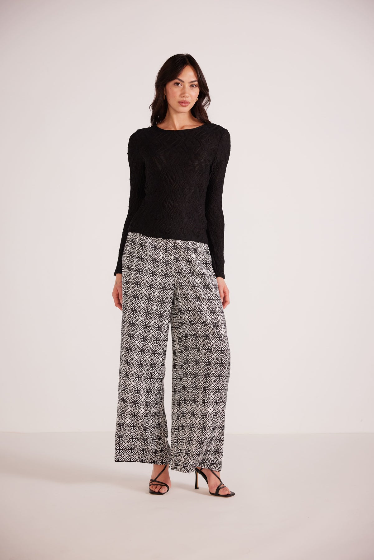 MINKPINK DELPHINE WIDE LEG PANTS