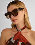 AIRE MAGNITUDE SUNGLASSES CHOCOLATE
