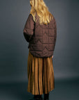 KAREN WALKER QUILTED MONOGRAM JACKET